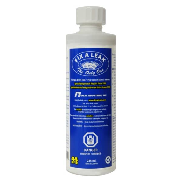 Fix a leak for spas and hot tubs