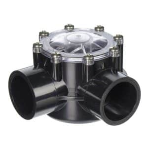Pool Plumbing from Jandy 90 Degree check valve 1.5 inches to 2 inches