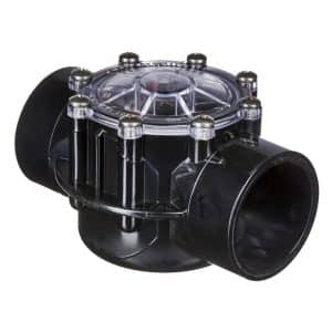 Pool Plumbing from Jandy 180 Degree straight check valve 2 inches to 2.5 inches