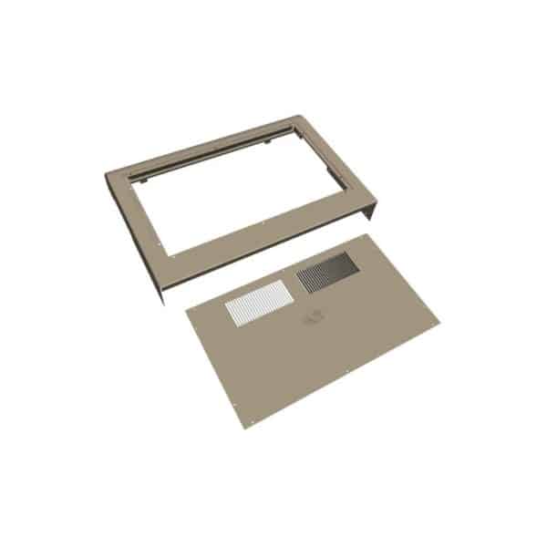 Jacket Top and Flue Cover for Hayward's H250FDN Pool Heater