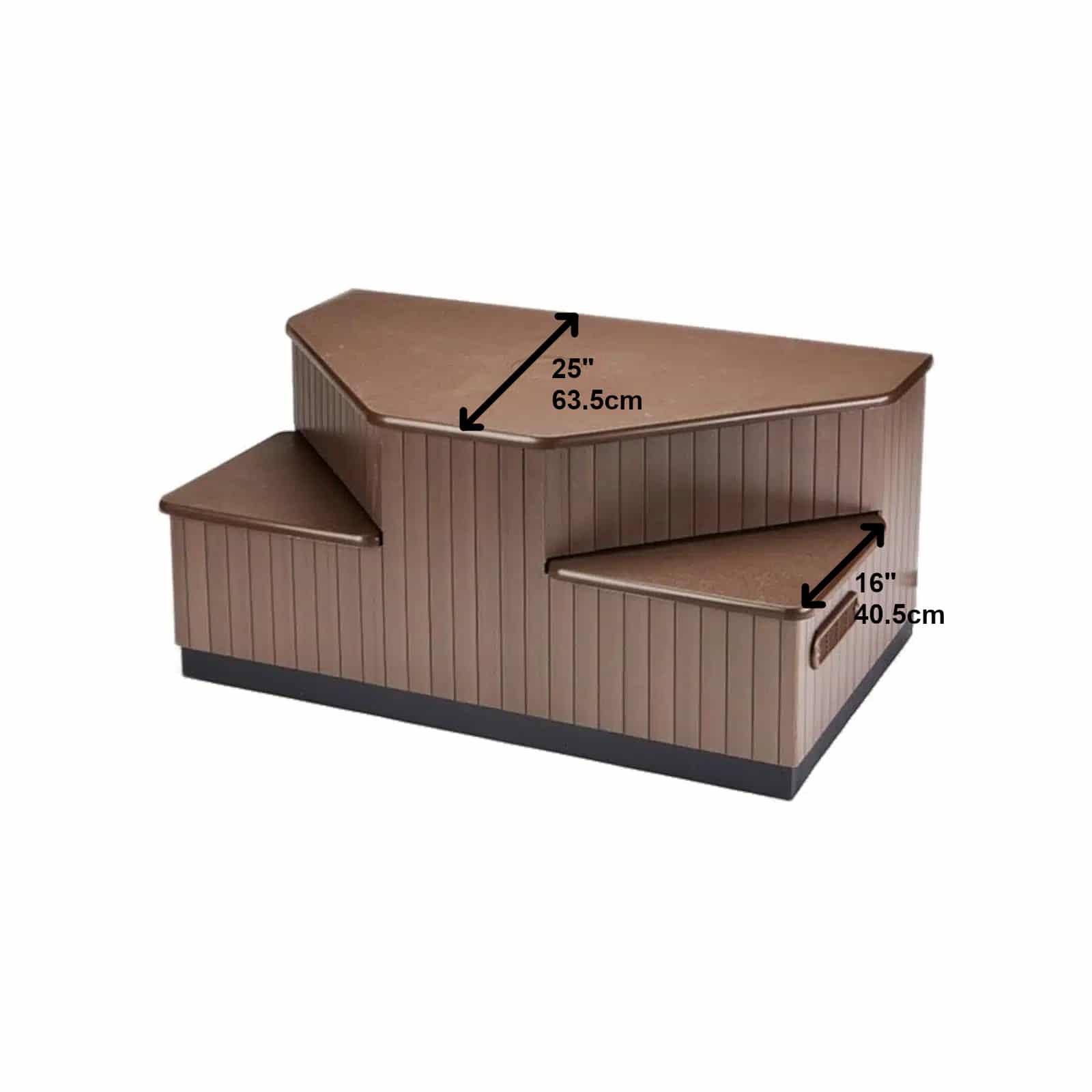 Beachcomber Hybrid Tiered Step - Walnut - Image 2