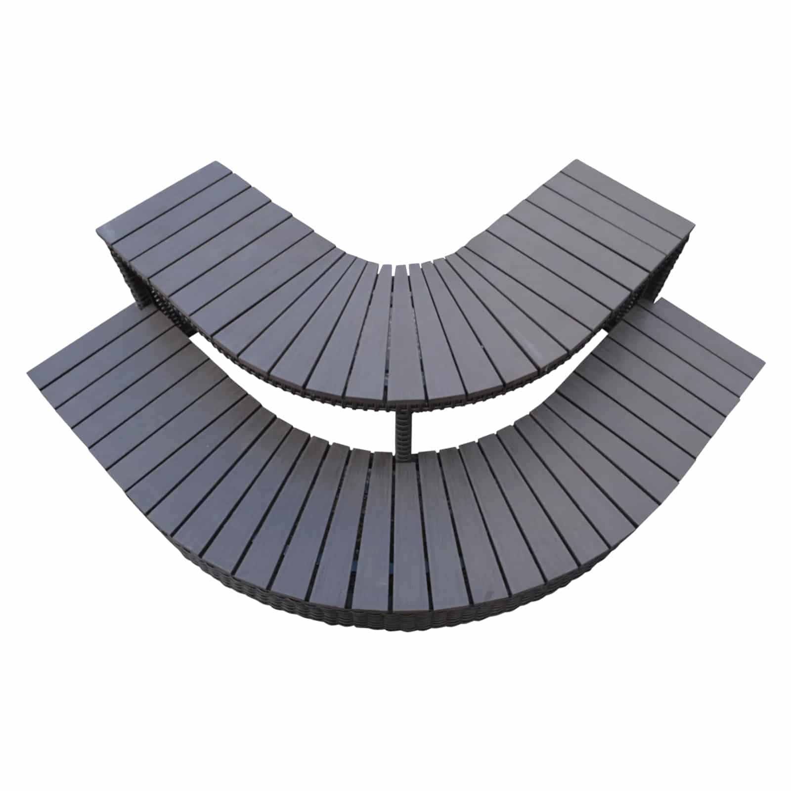 Two Step Corner Step for Hot Tubs