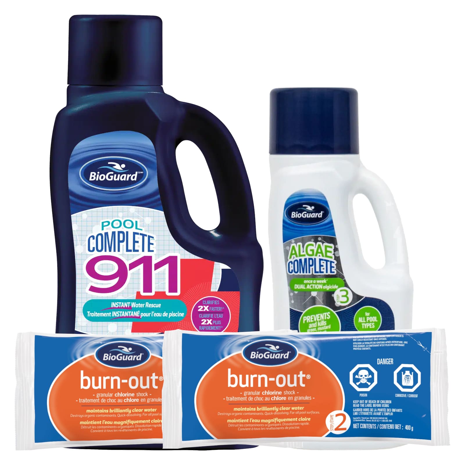 Bioguard Complete Opening Pak for Pool Opening Water Care